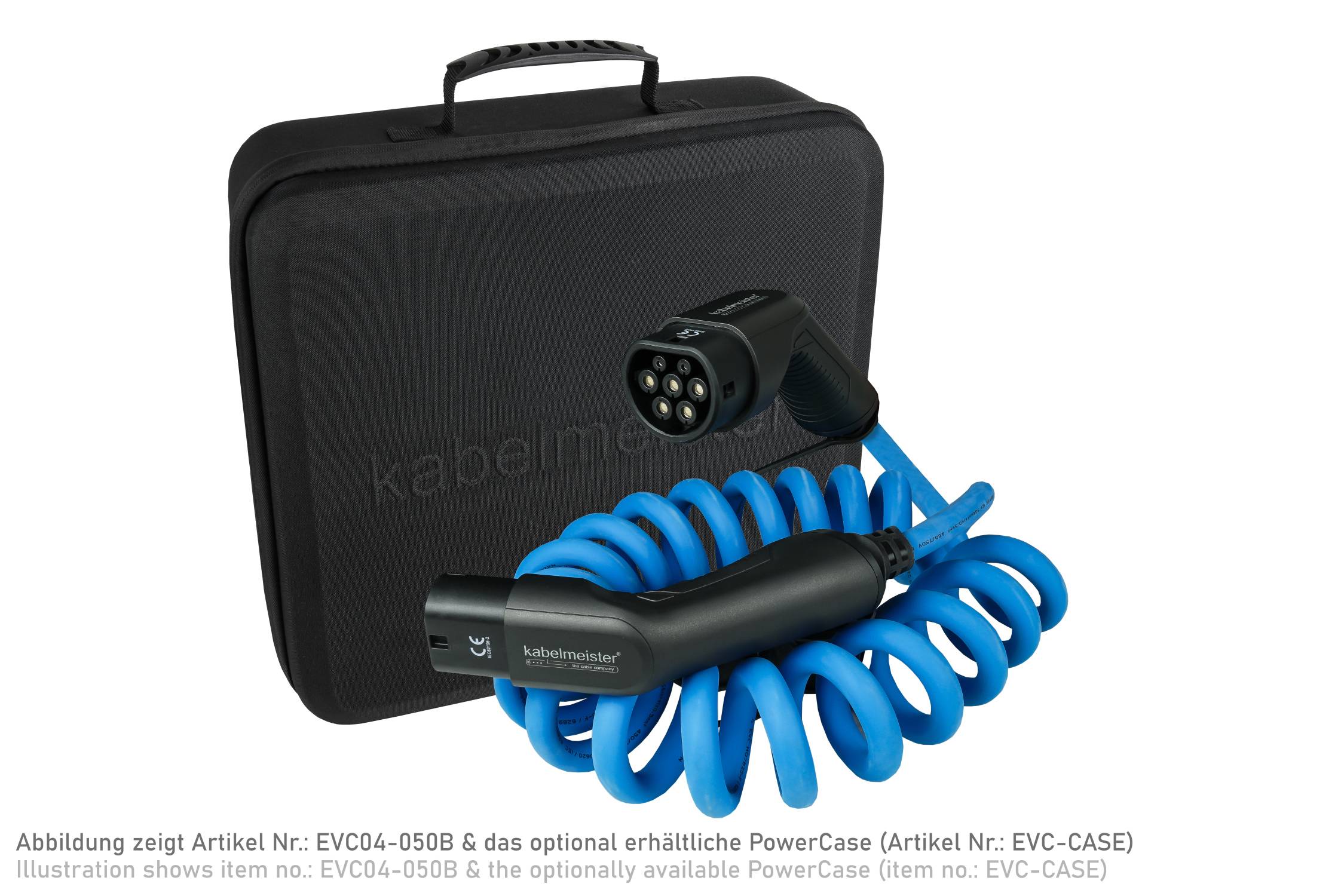Kabelmeister EVC02-050B electriciteitssnoer zwart, blauw 5 meter-4