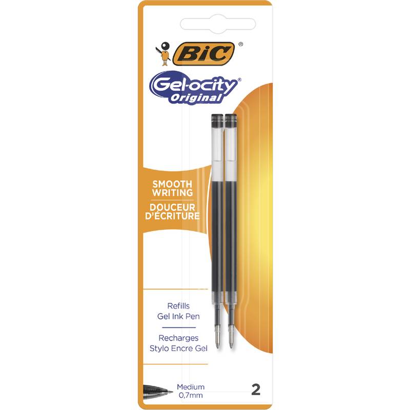 Gelschrijvervulling Bic voor div gelpennen zwart-0