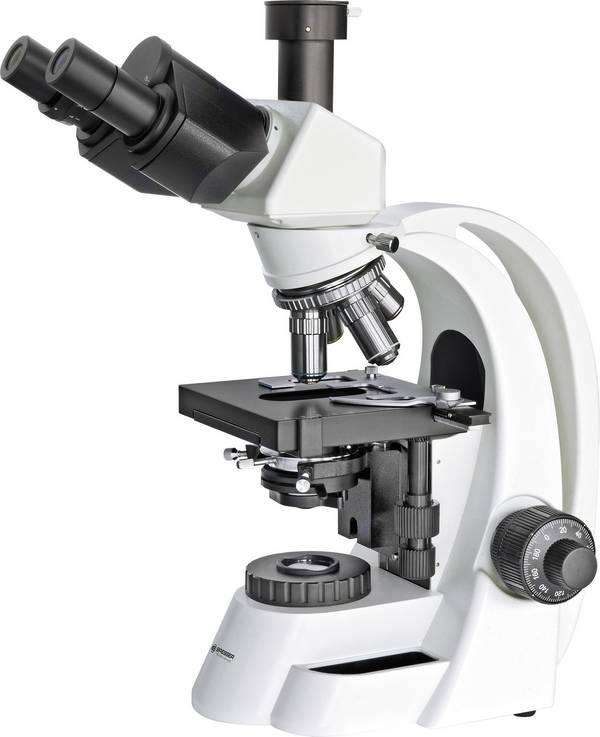 Bresser Optik 5750600 BioScience Trino 40x-1000x Doorlichtmicroscoop Trinoculair 1000 x Doorvallend licht
