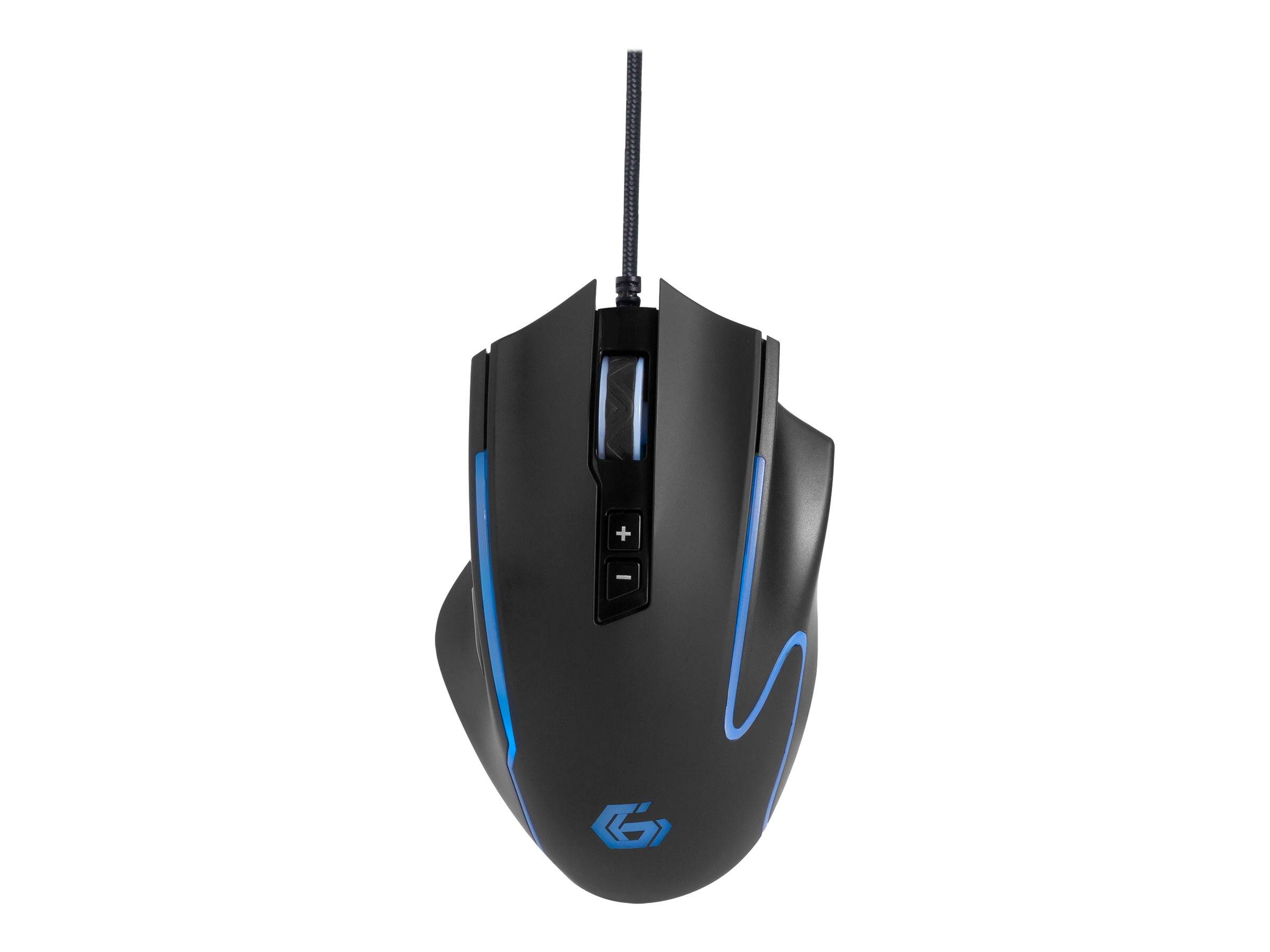 GEMBIRD MUSG-RAGNAR-RX300 Muis; zwart; USB A; optische,bekabelde; 1,8m; Aant.knop: 8 - 1 stuk-0