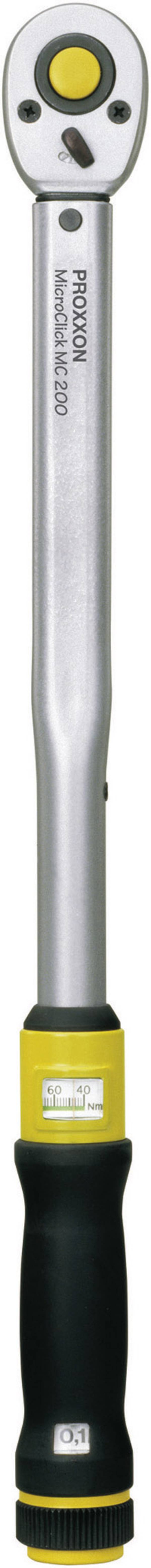 Proxxon Industrial MicroClick MC 200 23353 Momentsleutel  Met omschakelbare ratel 1/2" (12,5 mm) 40 - 200 Nm