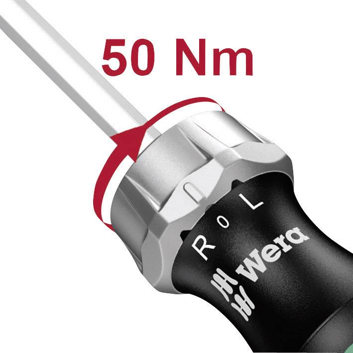 'Momentsleutel met 50 Nm instelling. Merk Wera.'
