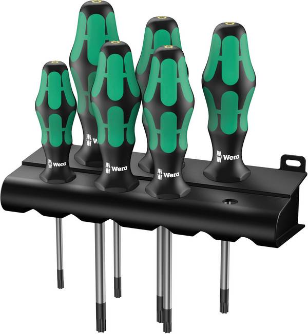 Wera 367/6 TORX® Schroevendraaierset Werkplaats 6-delig Binnen-Torx