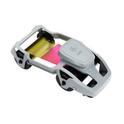 Zebra Kleurtape Zebra Ribbon YMCKO, 200 Pictures, fits for: ZC100, ZC300 Origineel Zwart 800300-250EM-0