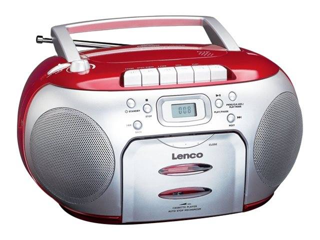 Lenco SCD-420 rood - SCD420ROT-0