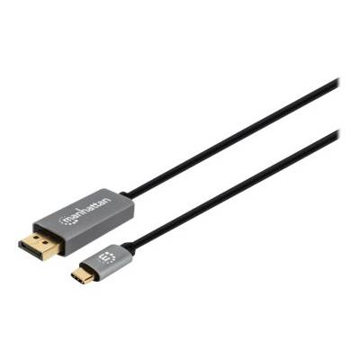 Manhattan 354844 USB-kabel DisplayPort 1.4 USB-C stekker 2 m Meerdere kleuren 8K UHD-0
