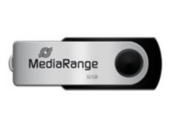 MediaRange USB-stick 32GB USB 2.0 Flexi-pack van 2