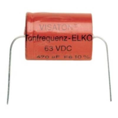 Visaton Bipolar Elco 100 UF Luidsprekercondensator 100 µF 