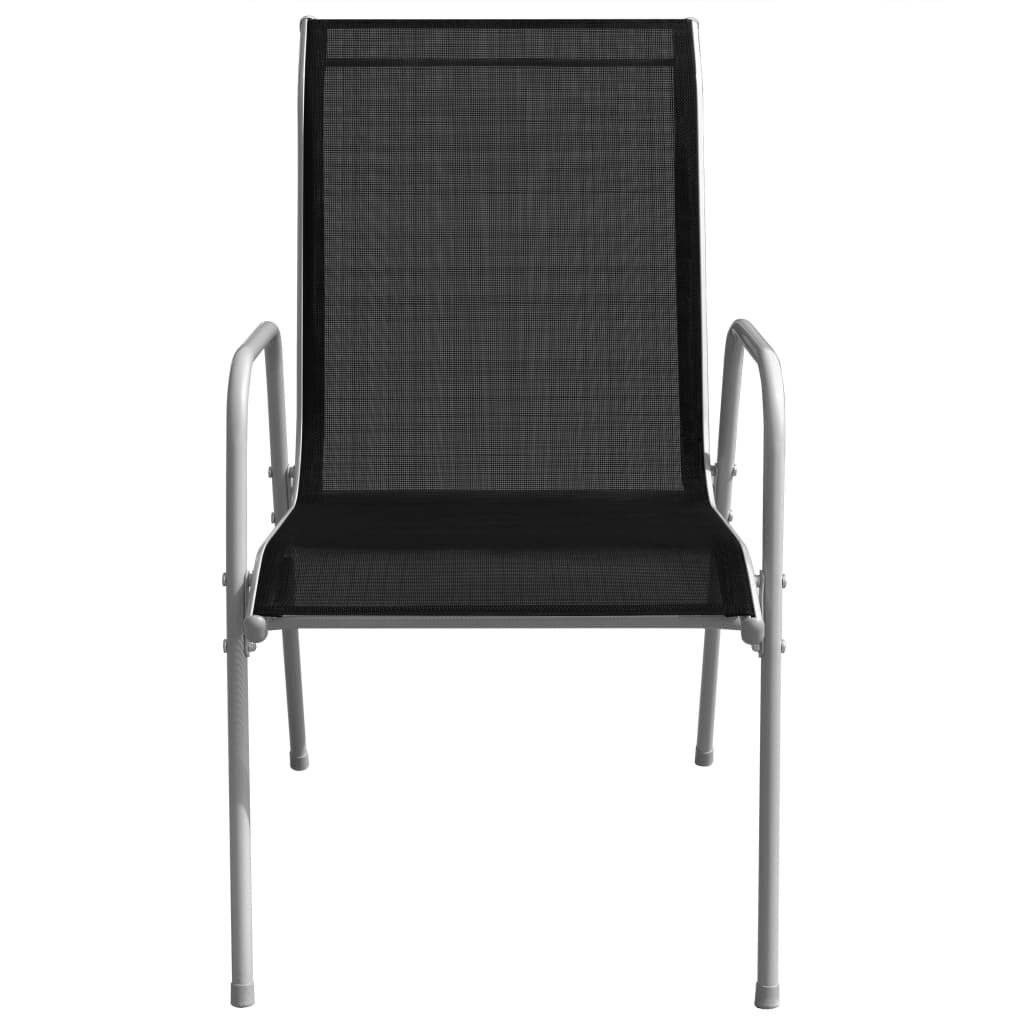 vidaXL - 5-delige - Tuinset - staal - zwart-6