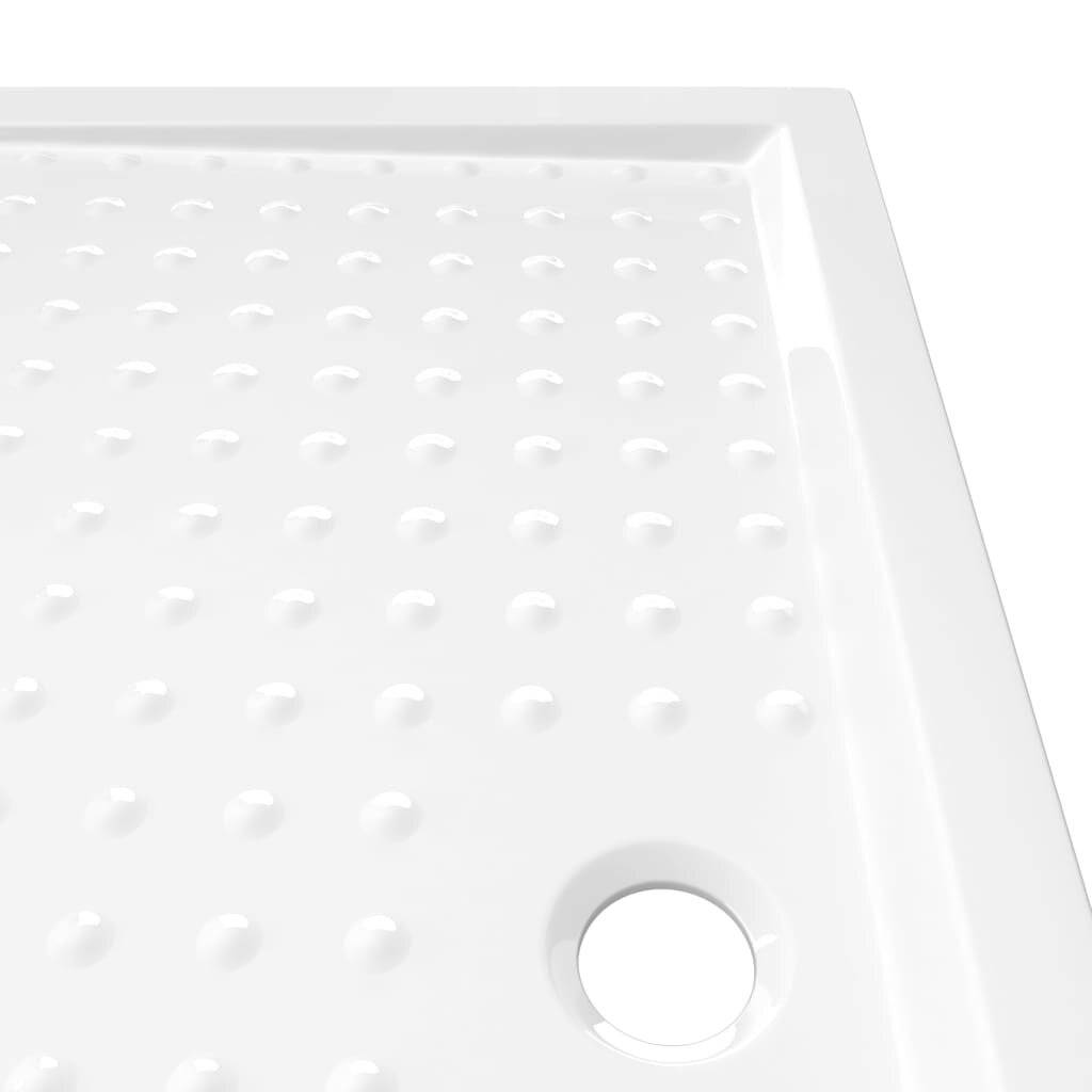 vidaXL - Douchebak - met - noppen - 80x120x4 - cm - ABS - wit-5
