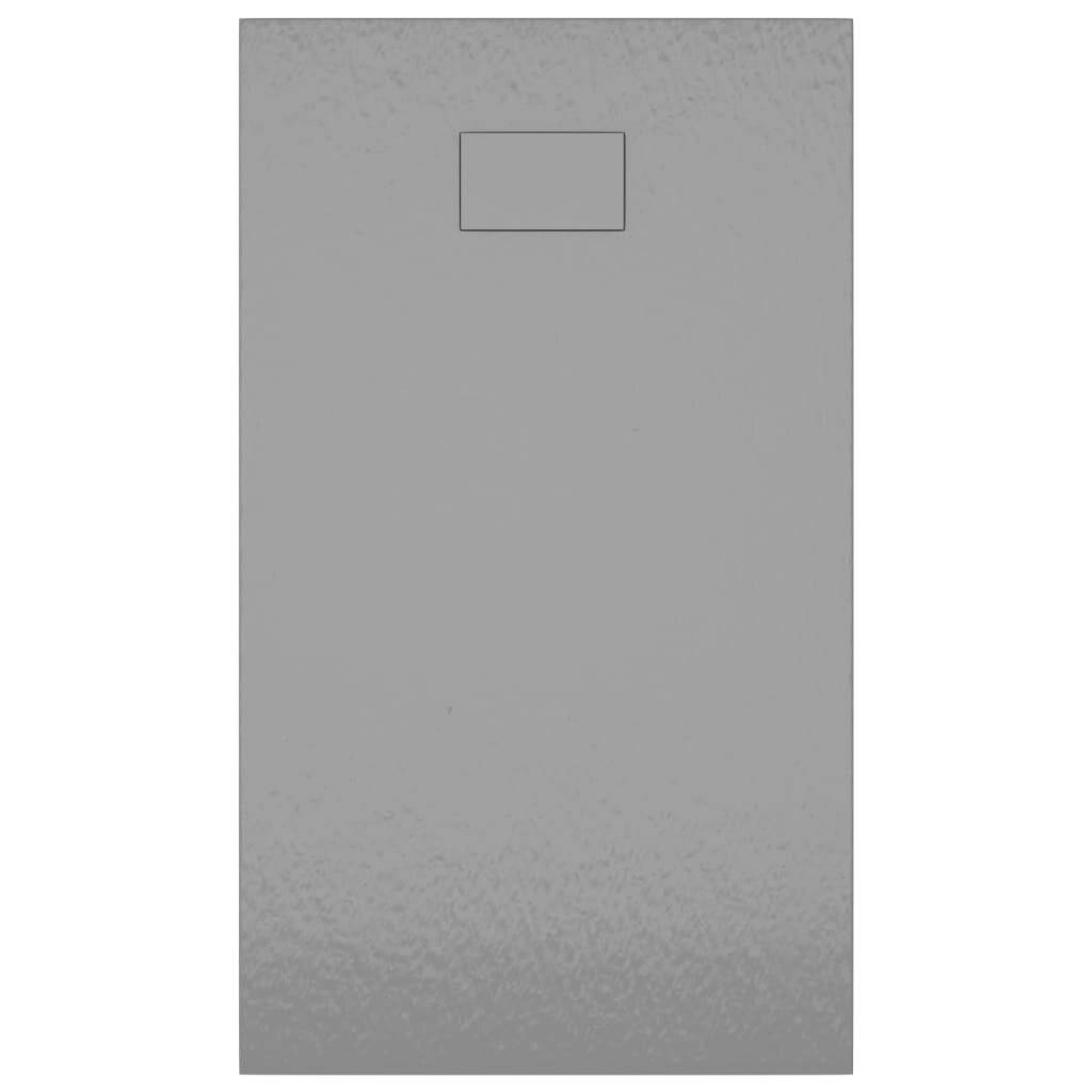 Vidaxl douchebak 120x70 cm smc grijs 87202861914918720286191491-6