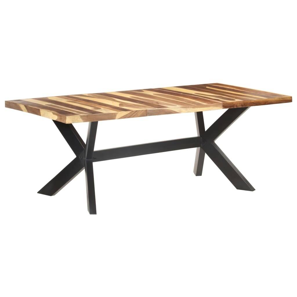 Symboolafbeelding voor vidaXL - Eettafel - 200x100x75 - cm - hout - met - honingkleurige - afwerking