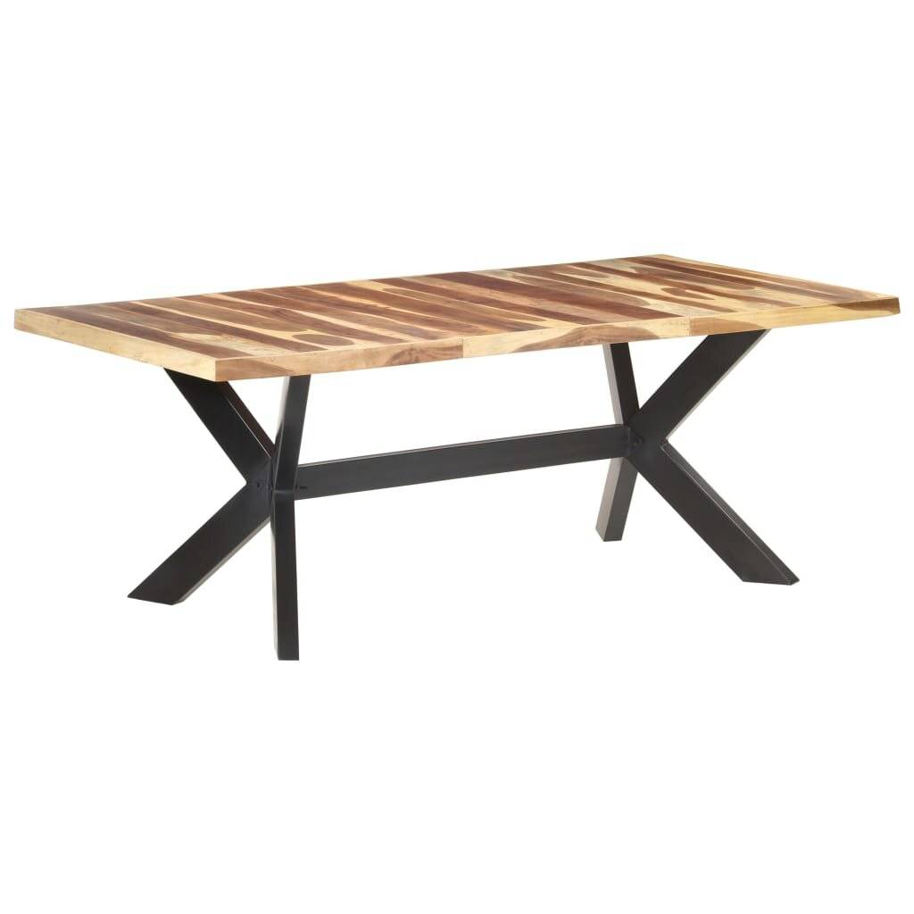 Symboolafbeelding voor vidaXL - Eettafel - 200x100x75 - cm - hout - met - honingkleurige - afwerking