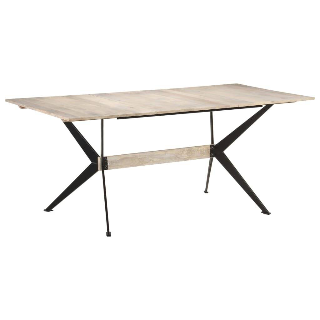 Symboolafbeelding voor vidaXL - Eettafel - 180x90x76 - cm - massief - mangohout
