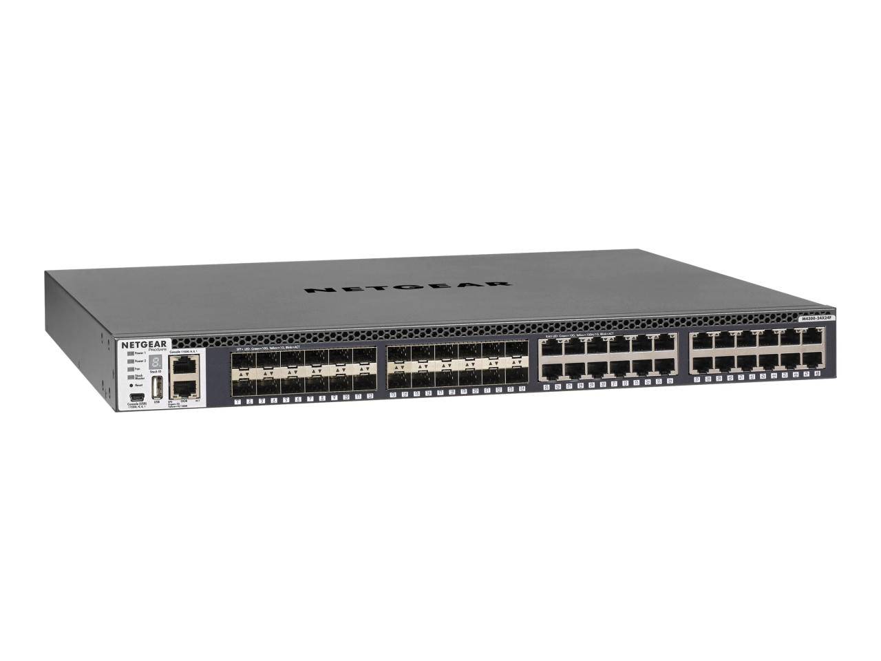 NETGEAR SWITCH M4300-24X24F 24x10/100/1000/10000 + 24x10 GBs L3 MANAGED-1