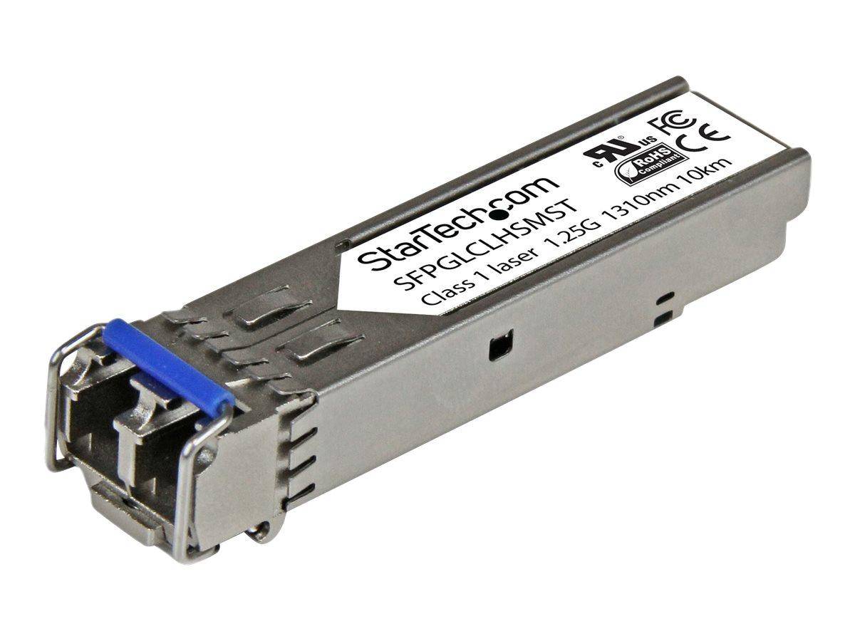 StarTech.com Cisco GLC-LH-SM compatibel SFP Transceiver module - 1000BASE-LX/LH - 1000 Mbps - SM glasvezel LC - 10 km --0