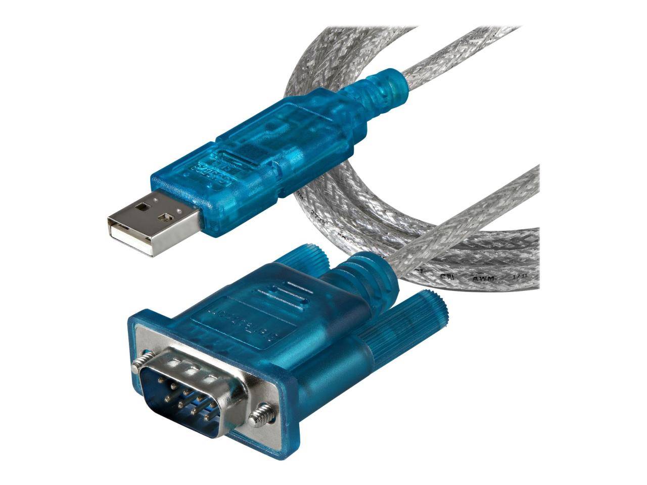 StarTech.com 90cm USB naar RS232 DB9 Seriële Verloopkabel - M/M - Zwart-2