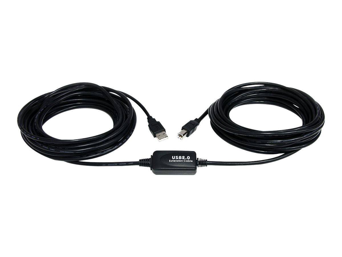 StarTech.com 10m Actieve USB 2.0 A naar B Kabel - M/M - Cable for Randapparatuur - 480 Mbit/s - Afscherming - Nikkel Con-4
