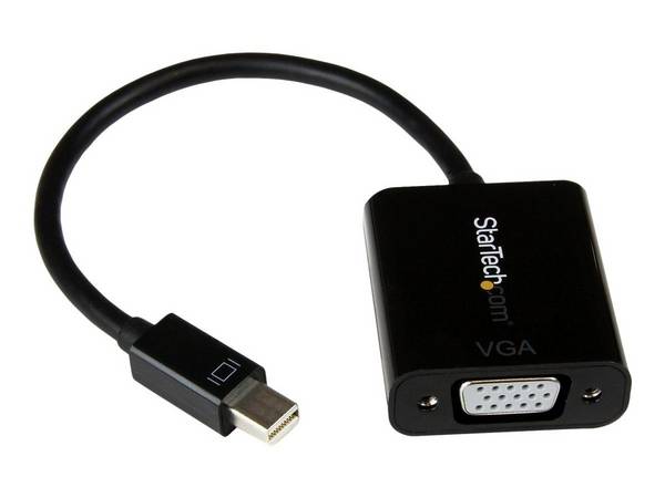 StarTech.com Mini DisplayPort 1.2 naar VGA adapter - Mini DP naar VGA converter - 1920x1200 - Zwart