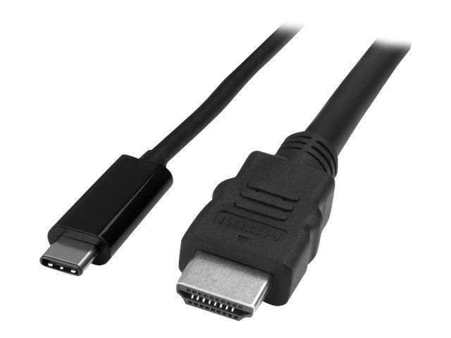 StarTech.com USB-C naar HDMI adapterkabel - 2m - 4K bij 30 Hz - Cable for Projector, Monitor, Werkstation, Audio-/Video--0