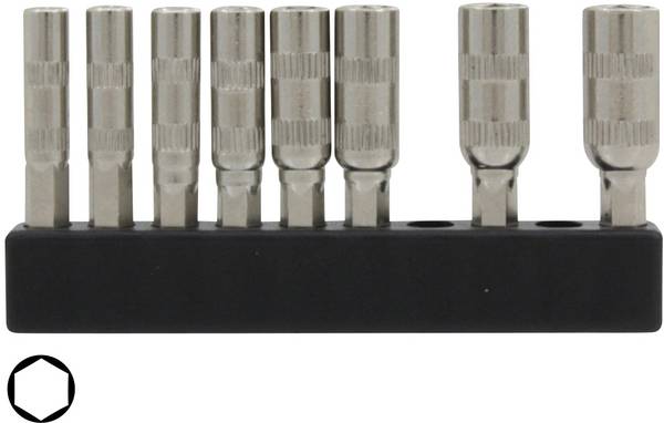 Donau Elektronik  MBS66 Dopsleutelinzetset  5/32" (4 mm) 8-delig