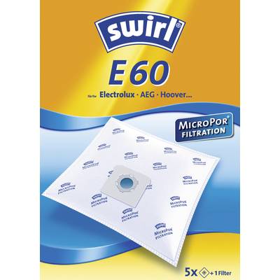 Swirl E60 MicroPor Stofzuigerzak 5 stuk(s)