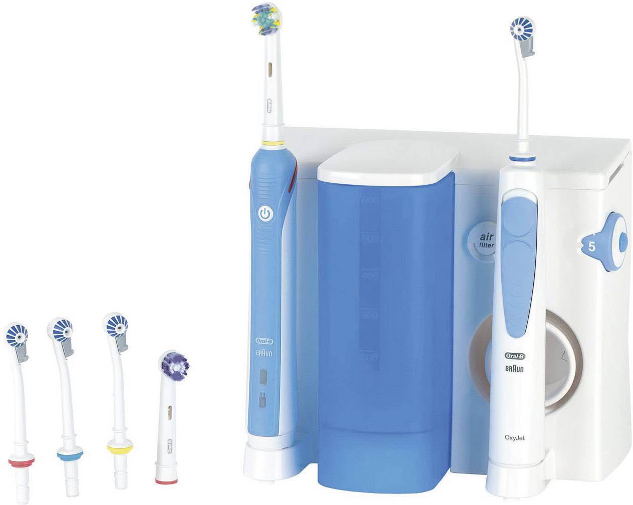 Oral-B Professional Care 1000 Elektrische tandenborstel, Monddouche Roterend / oscillerend / pulserend Wit