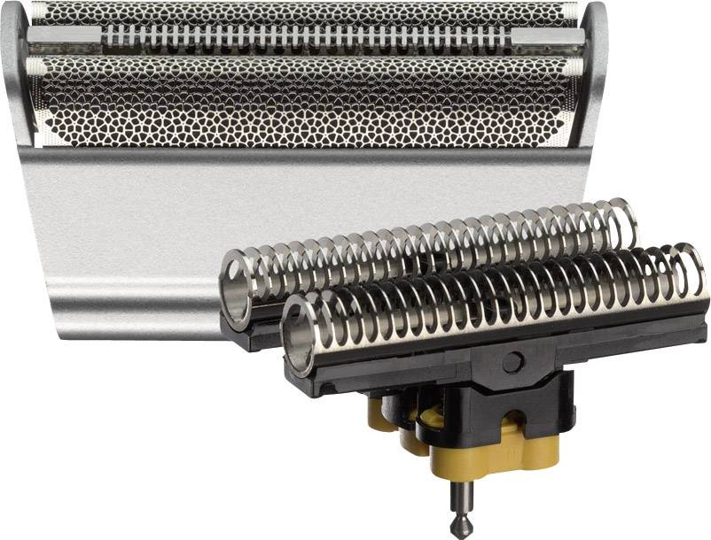 Vervangend scheerblad en scheermessen voor een elektrisch scheerapparaat, die precisie en een grondig scheerresultaat bieden.