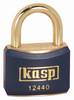 Kasp K12440BLUD Hangslot 40 mm Verschillend sluitend Goud-geel Sleutelslot