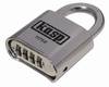 Kasp K11750D Hangslot 50 mm Zilver Cijferslot