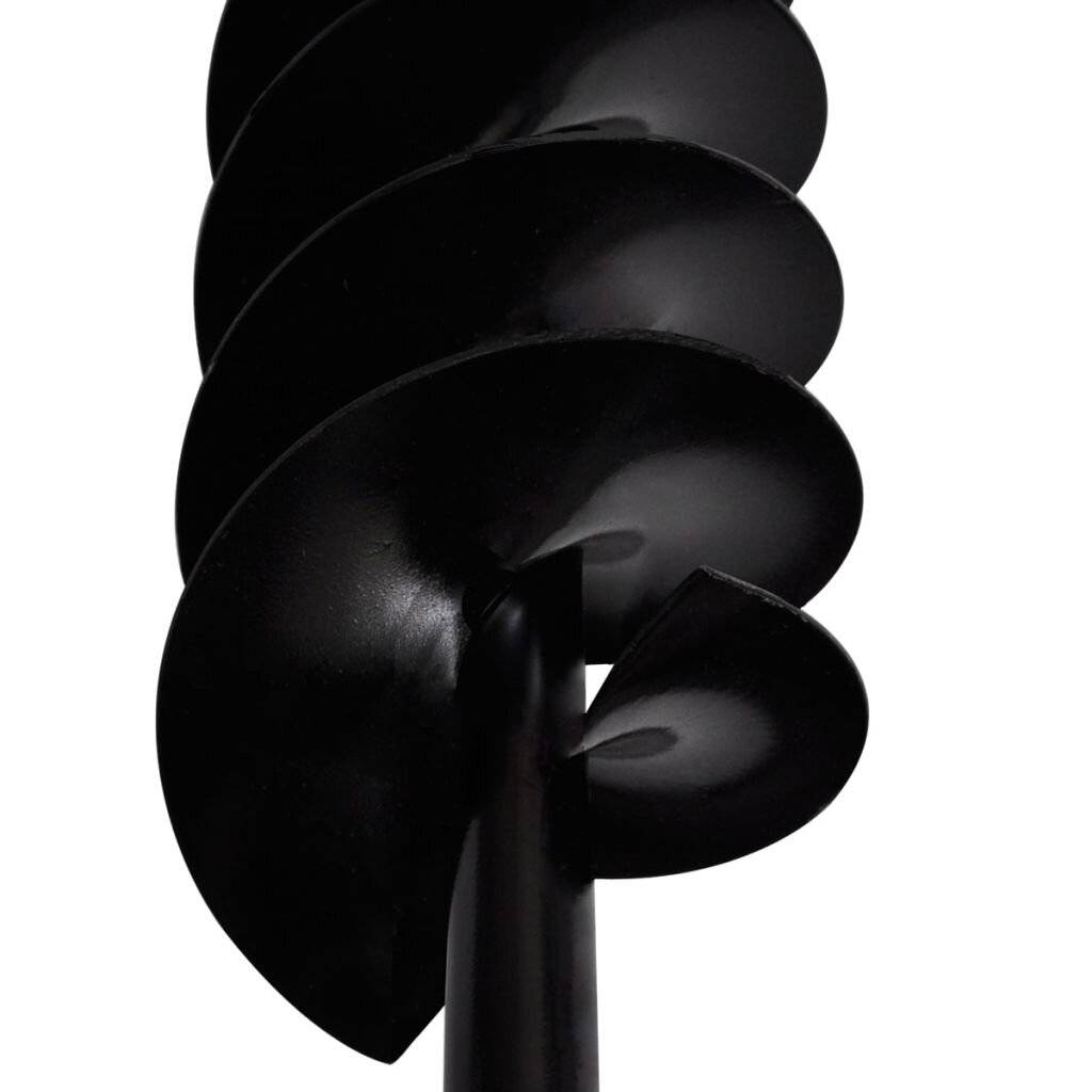 vidaXL - Grondboor - 100 - mm - met - 9 - m - verlengstuk - Staal-5