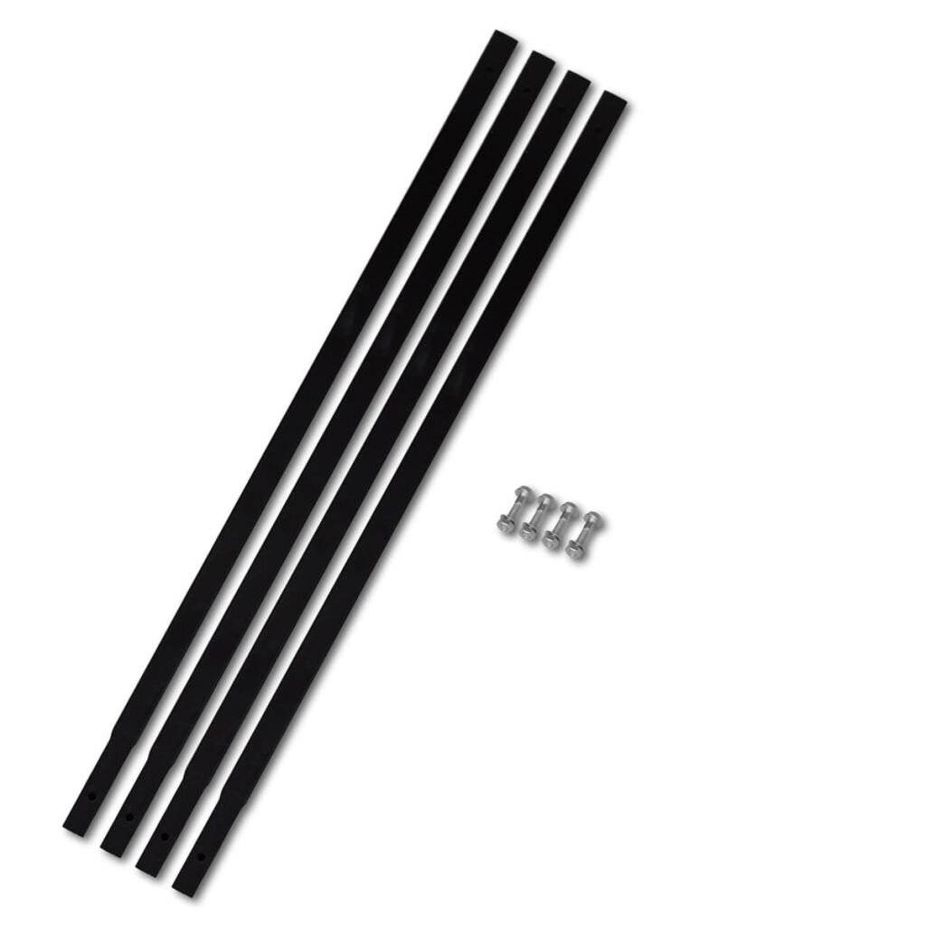 vidaXL - Grondboor - 100 - mm - met - 9 - m - verlengstuk - Staal-6