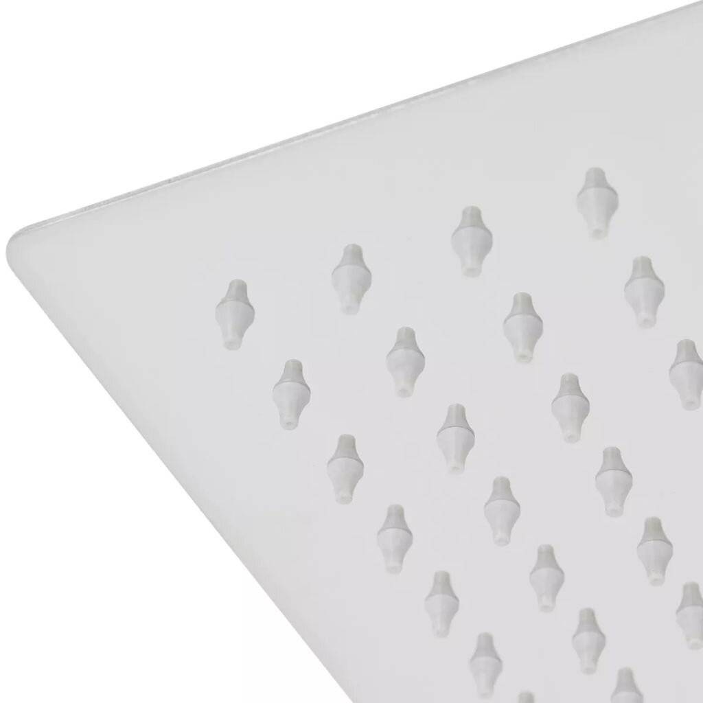 vidaXL - Regendouchekop - vierkant - 25x25 - cm - roestvrij - staal-5