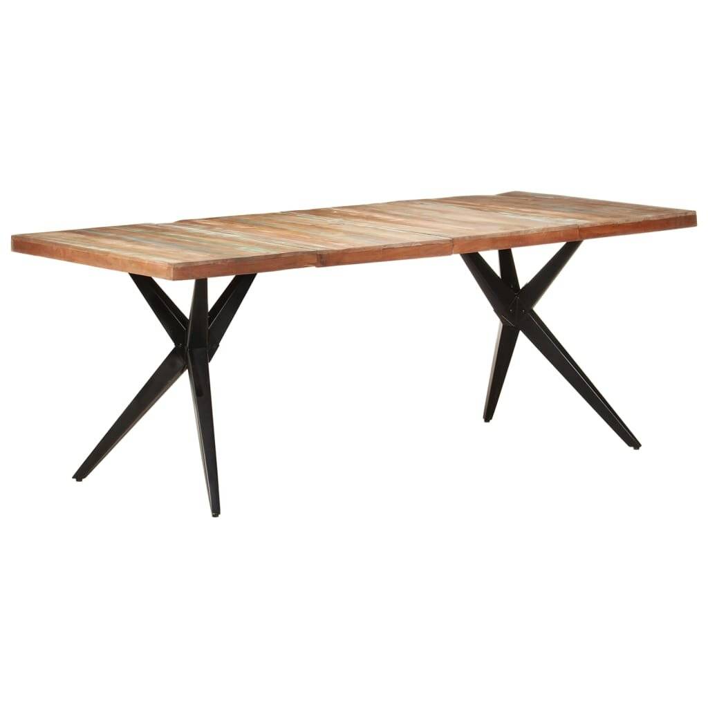 vidaXL-Eettafel-200x90x76-cm-massief-gerecycled-hout-6