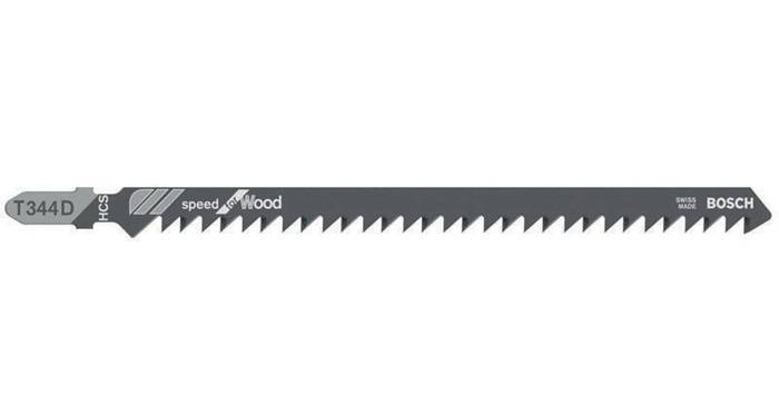 Bosch DECOUPEERZAAGBLAD T344 D SPEED FOR WOOD 5X