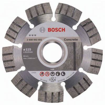 Bosch Accessories 2608602651 Bosch Power Tools Diamanten doorslijpschijf Diameter 115 mm   1 stuk(s)