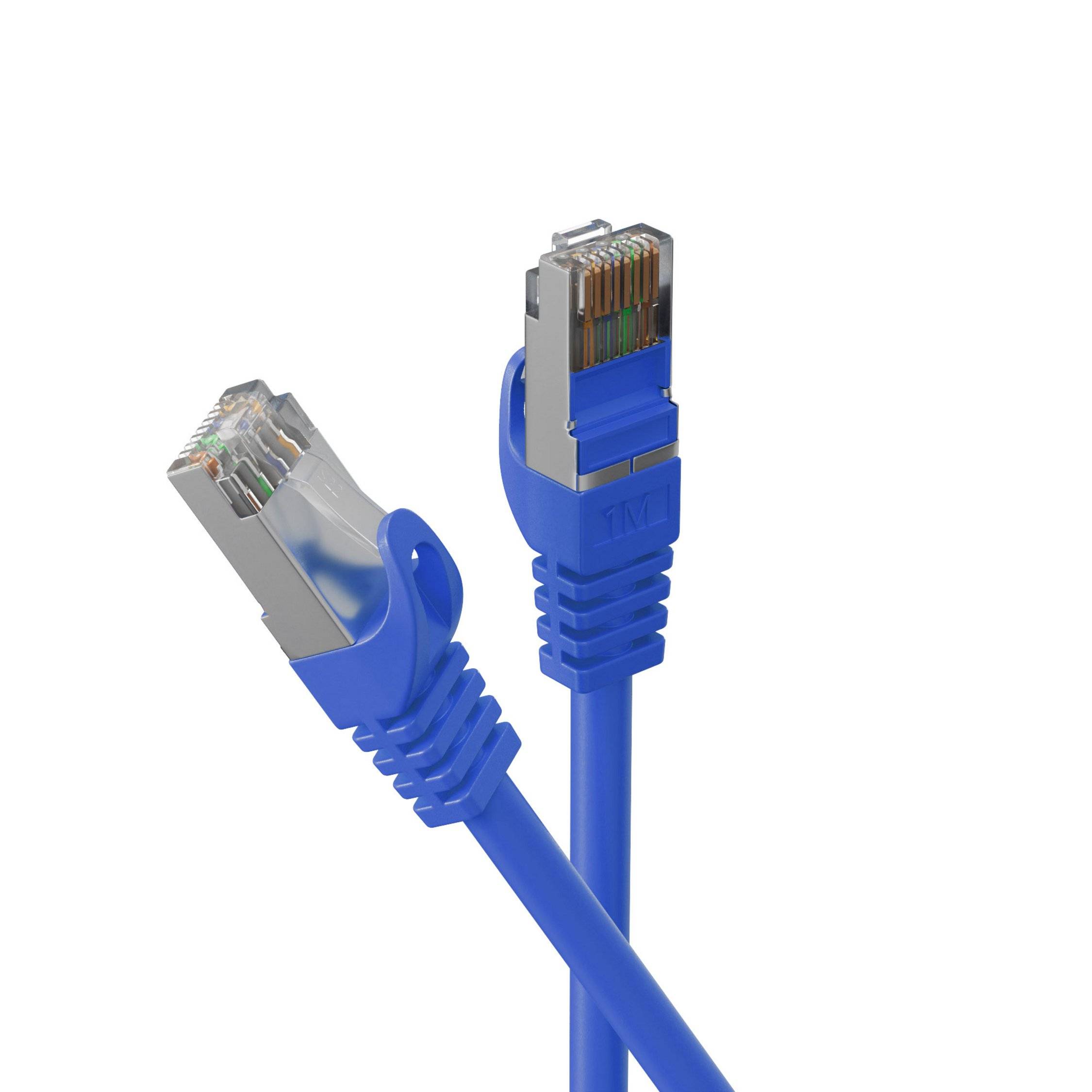 ShiverPeaks BASIC-S - 0,5 m - Cat7 - S/FTP (S-STP) - RJ-45 - RJ-45 - Blauw-1