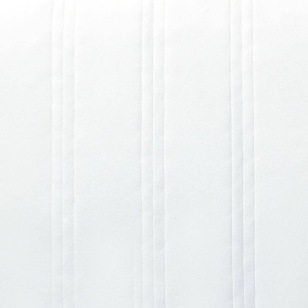 vidaXL - Boxspring - stof - donkergrijs - 160x200 - cm-3