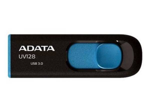 ADATA DashDrive UV128 32GB USB-flashdrive USB Type-A 3.2 Gen 1 (3.1 Gen 1) Zwart, Blauw