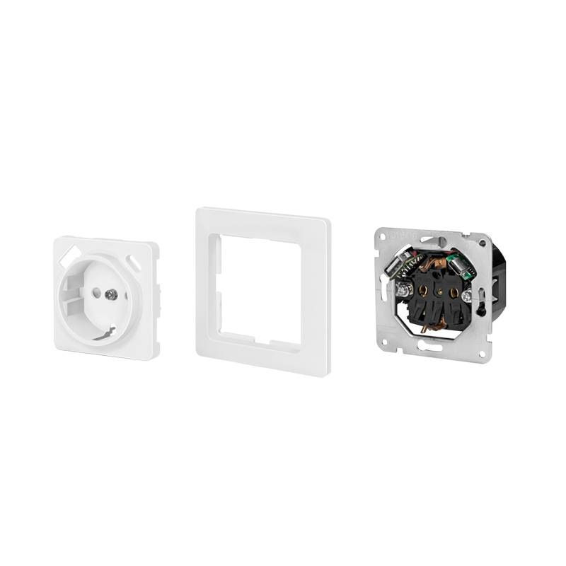LogiLink PA0253 - Unterputz-Steckdose mit 2 USB Ladebuchsen - Kabel-3