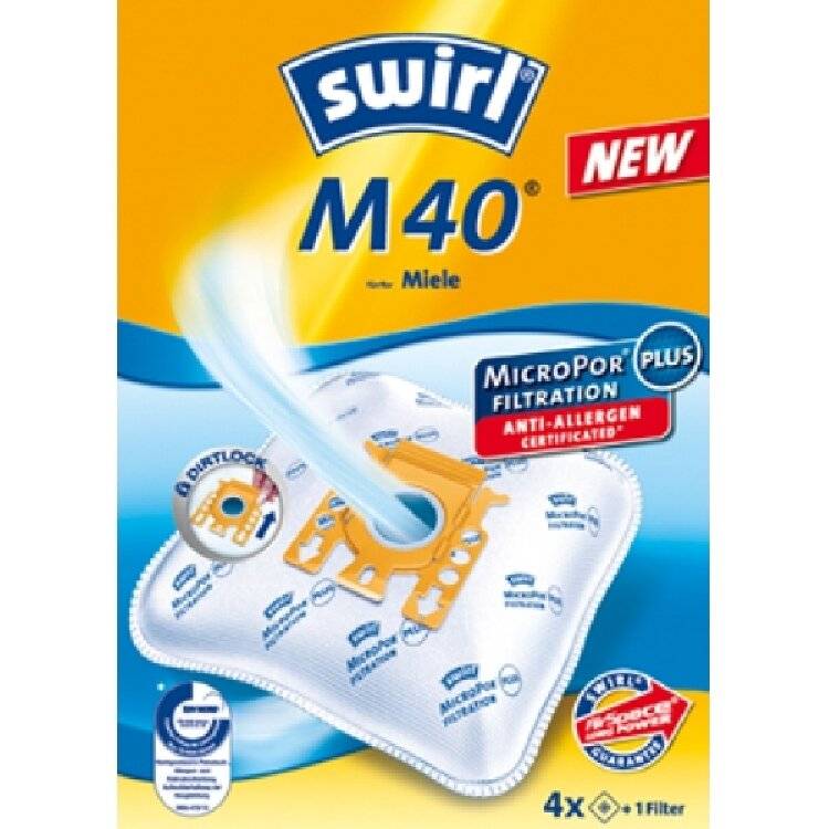 Swirl stofzuigerzak M40 (M54) MicroPor Plus voor Miele stofzuigers-2