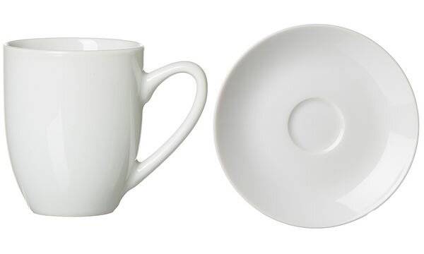 Snap by R & B Espressountertasse "white", aus Porzellan spülmaschinenfest, - 6 Stück (78763)-1