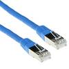 ACT FB9651 LSZH SFTP CAT6 Patchkabel Blauw - 1,5 meter