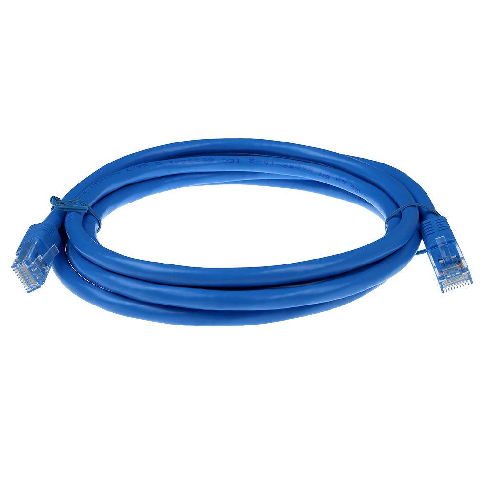 ACT IB3851 U/UTP CAT6A Patchkabel Blauw - 1,5 meter-1