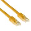 ACT IB5800 U/UTP CAT5E Patchkabel Geel - 50 cm