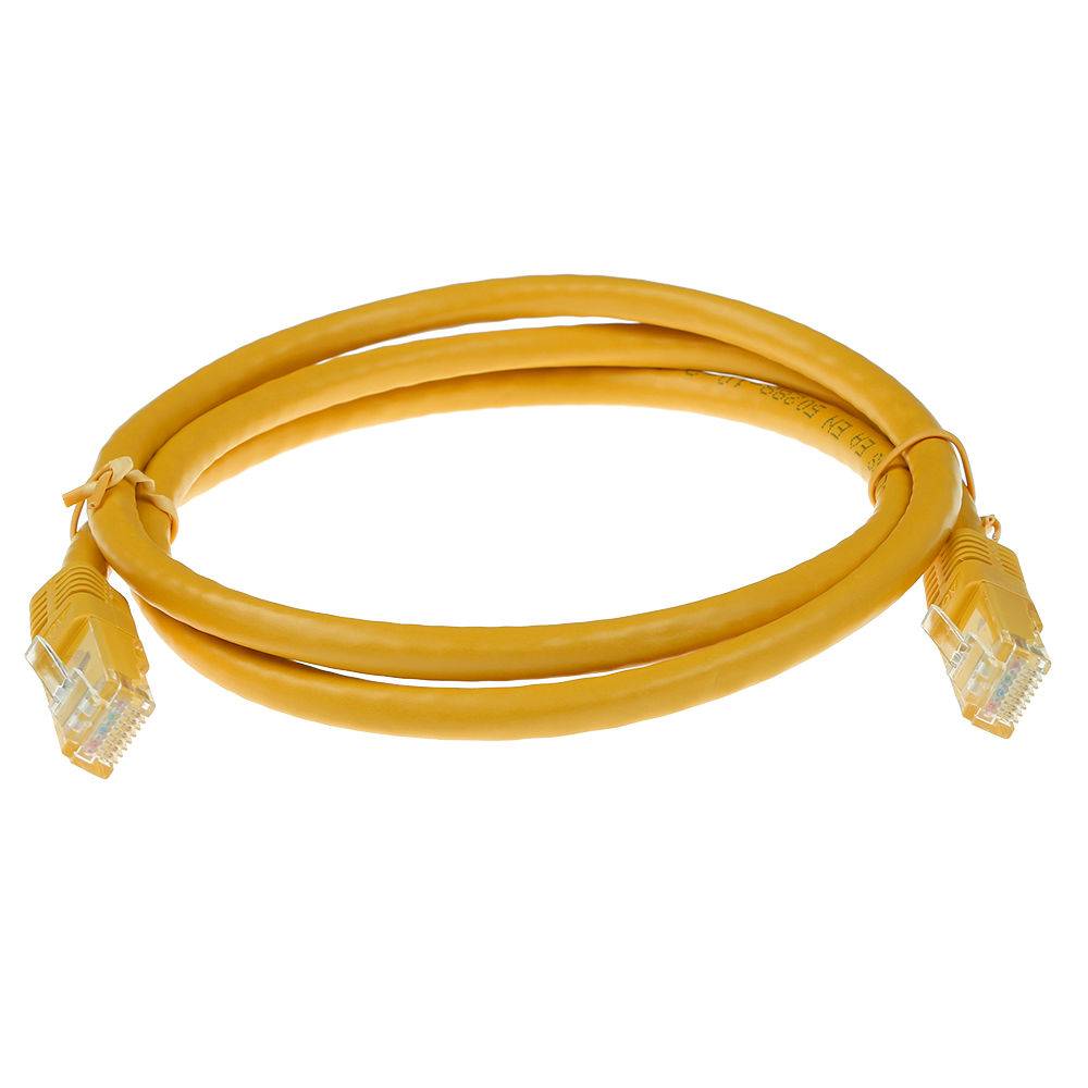 ACT IB5815 U/UTP CAT5E Patchkabel Geel - 15 meter-1