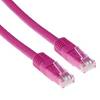 ACT IB7310 U/UTP CAT6A Patchkabel Roze - 10 meter