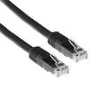 ACT IB8901 U/UTP CAT6 Patchkabel Zwart - 1 meter