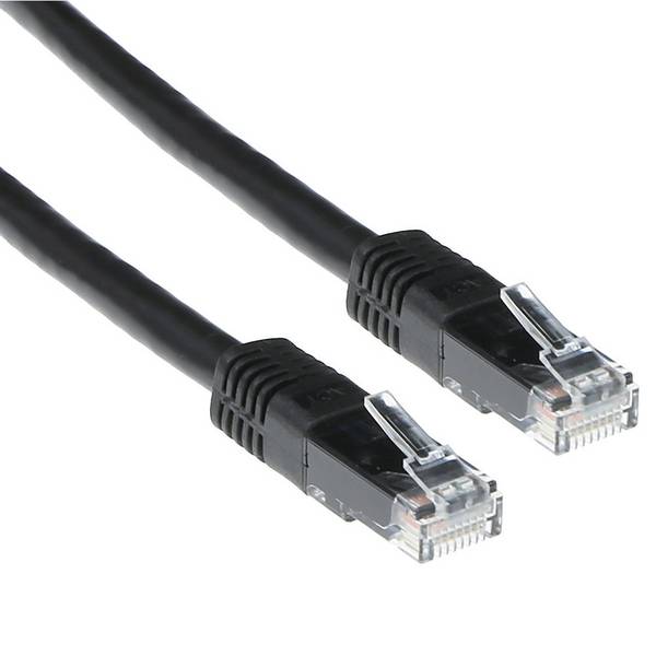 ACT IB9907 LSZH U/UTP CAT6 Patchkabel Zwart - 7 meter