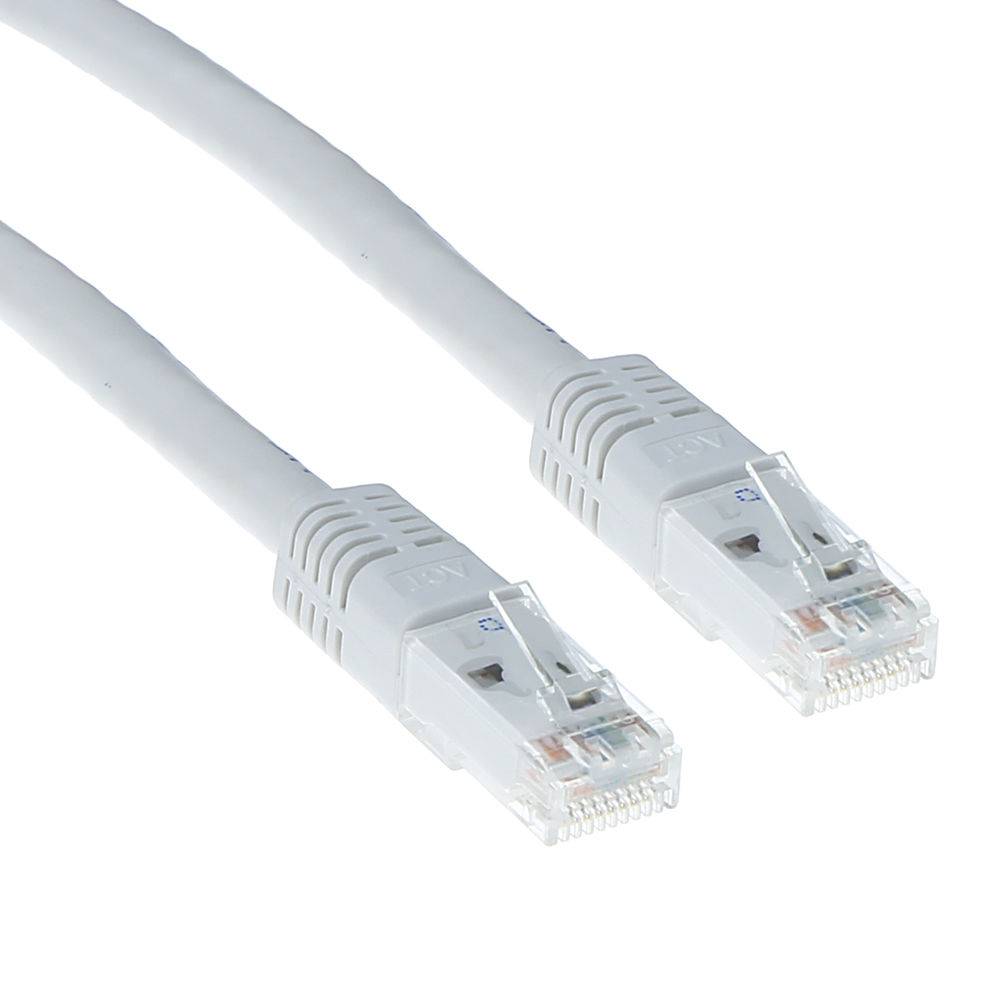 ACT IB9407 U/UTP CAT6 Patchkabel Wit - 7 meter-0